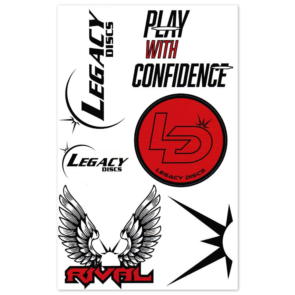 Legacy Discs Accessory Legacy Discs Sticker Sheet