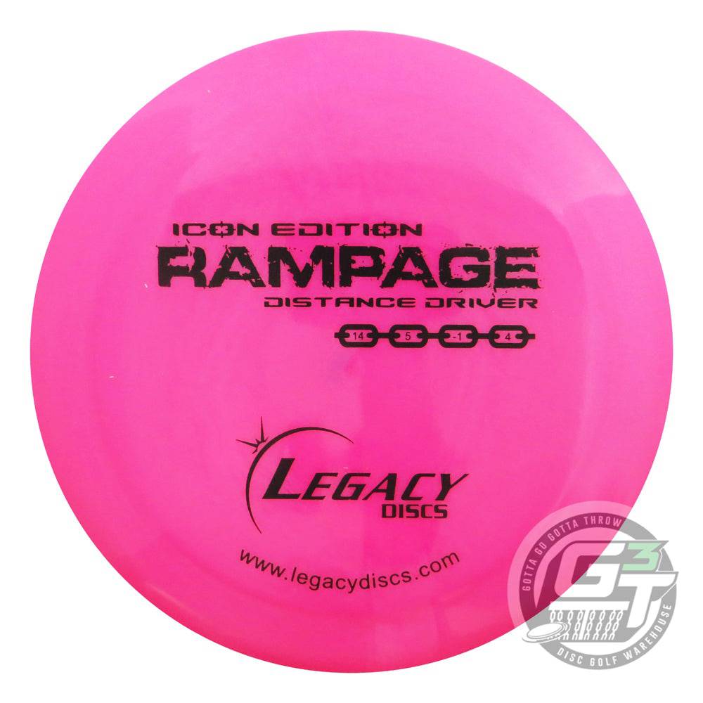 Legacy Discs Golf Disc Legacy Icon Edition Rampage Distance Driver Golf Disc