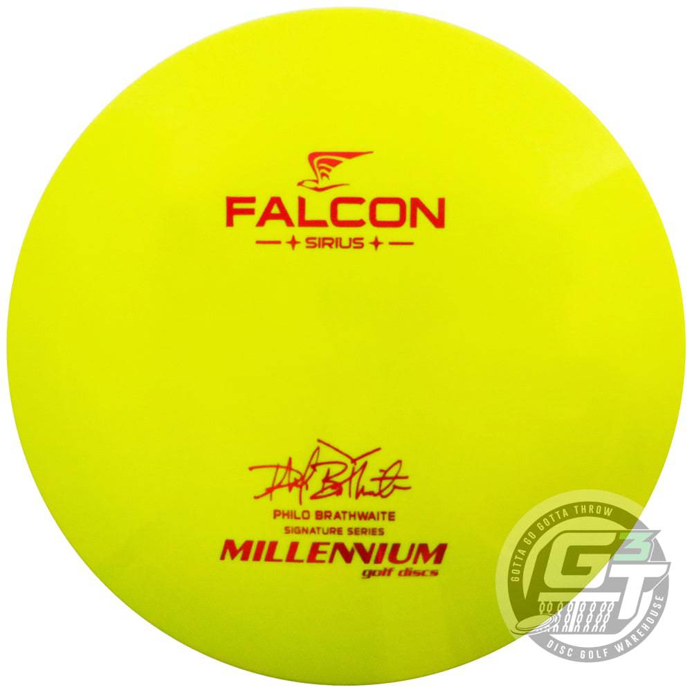 Millennium Golf Discs Golf Disc Millennium Philo Brathwaite Signature Sirius Falcon Distance Driver Golf Disc