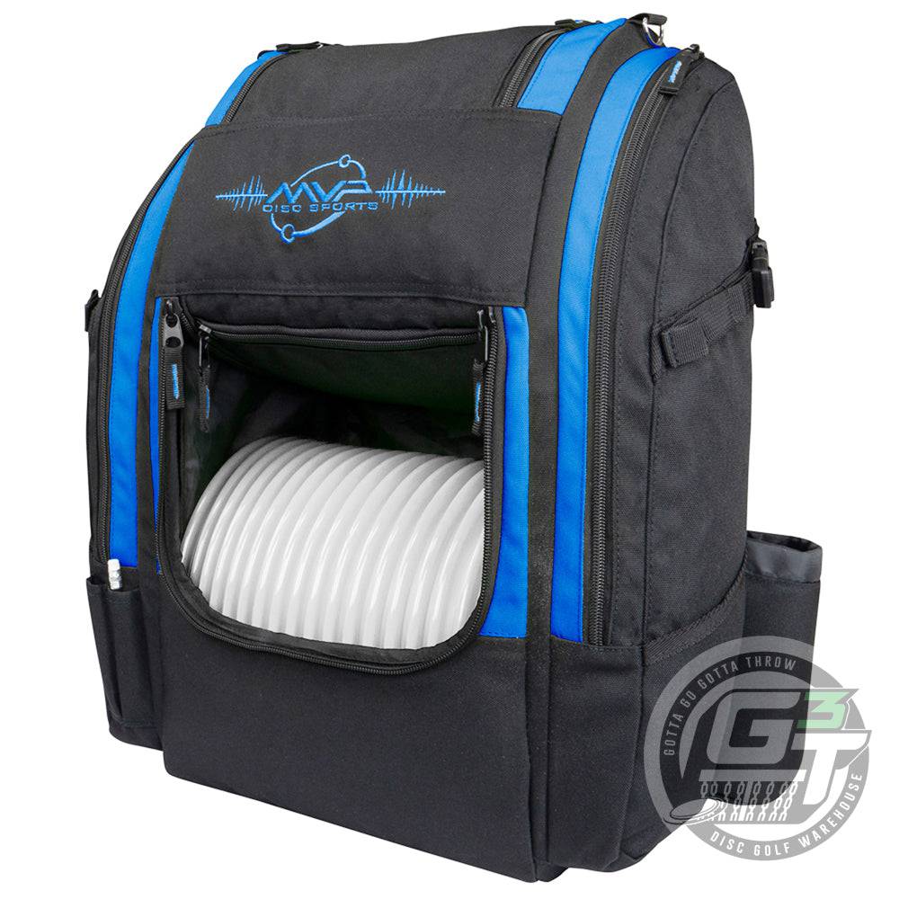 MVP Disc Sports Bag MVP Voyager Lite Backpack Disc Golf Bag