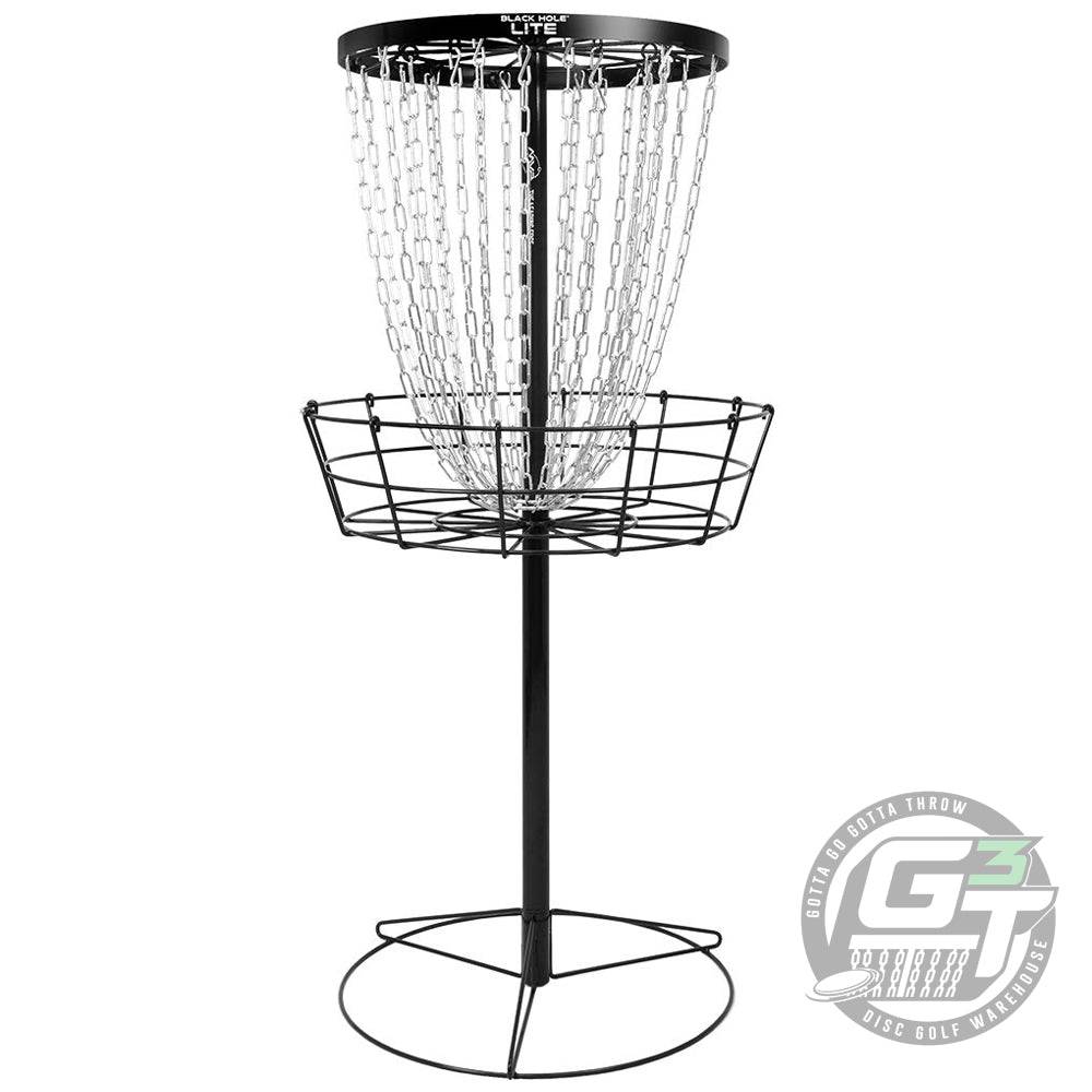 MVP Disc Sports Basket MVP Black Hole Lite 24-Chain Disc Golf Basket