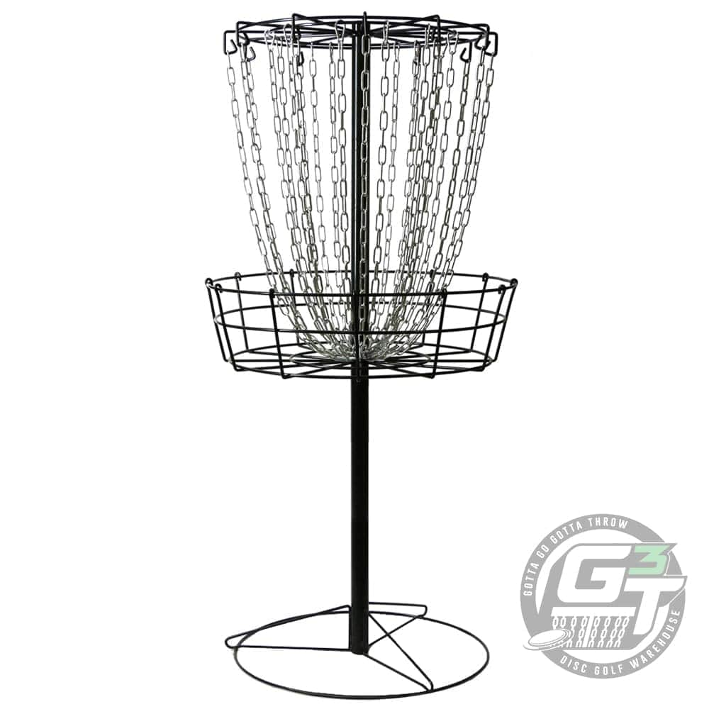 MVP Disc Sports Basket MVP Black Hole Practice 24-Chain Disc Golf Basket