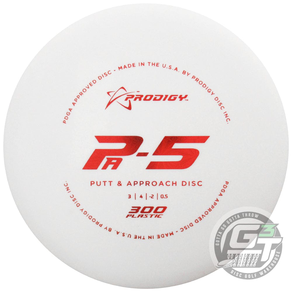 Prodigy Disc Golf Disc Prodigy 300 Series PA5 Putter Golf Disc