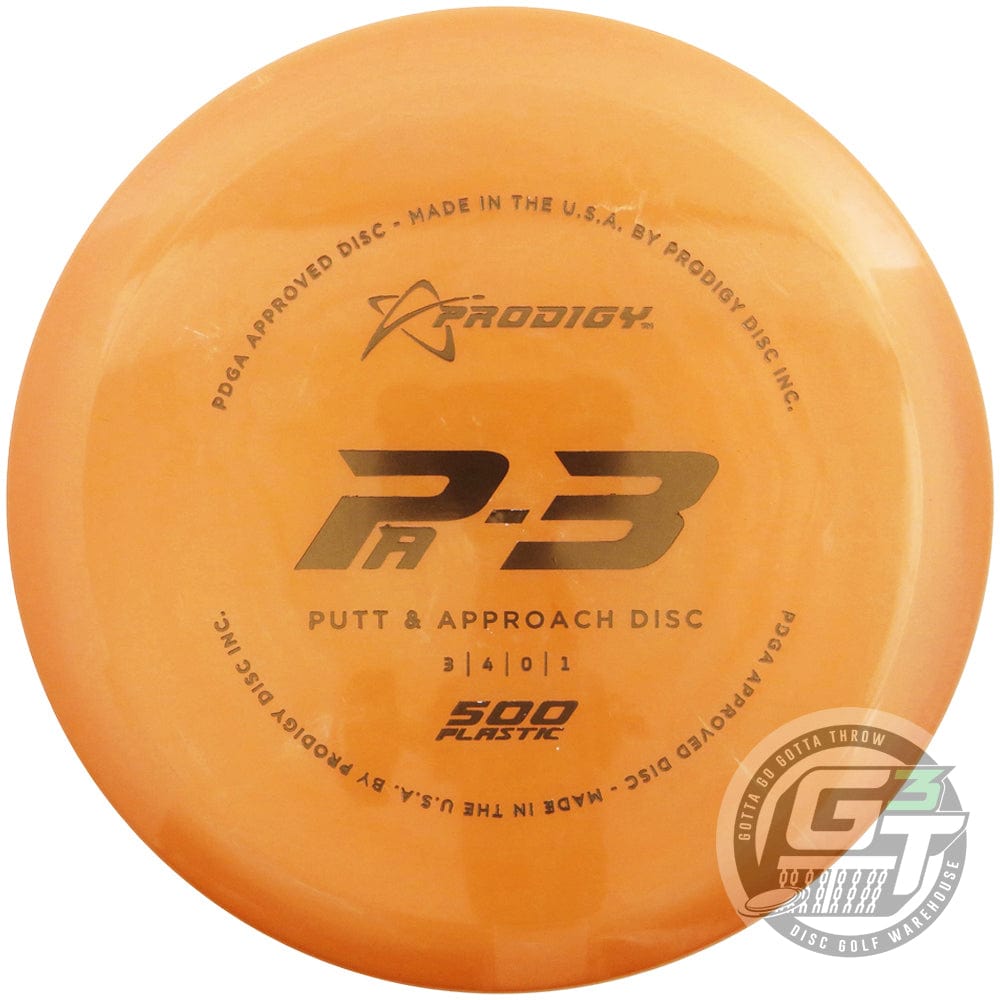 Prodigy Disc Golf Disc Prodigy 500 Series PA3 Putter Golf Disc