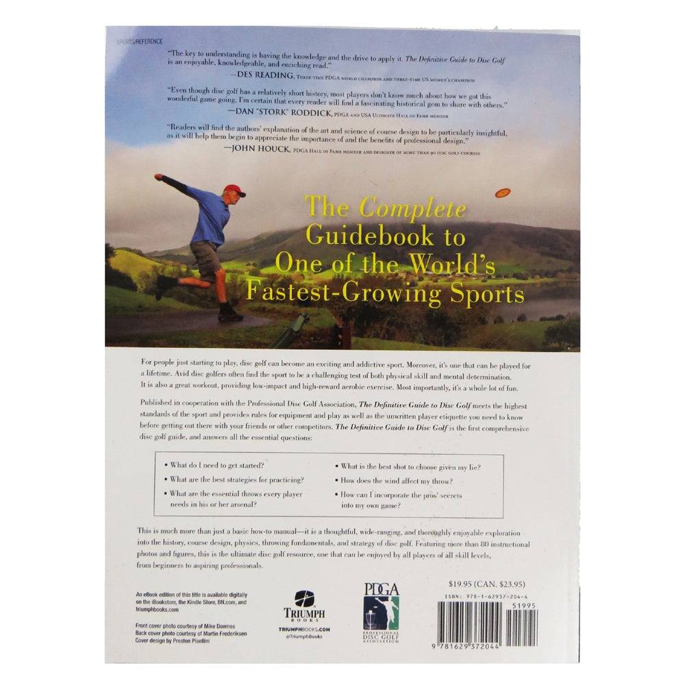 Book: The Definitive Guide to Disc Golf - by Justin Menickelli and Ryan "Slim" Pickens - Gotta Go Gotta Throw