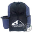 Upper Park Disc Golf Bag Blue Upper Park Disc Golf The Draw Backpack Disc Golf Bag